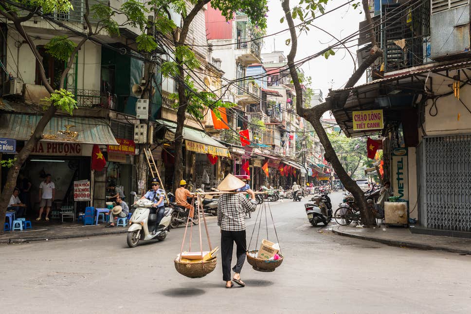 Hanoi - rue, janv. 2020
